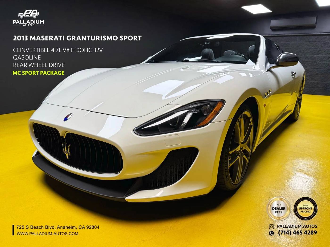 2013 Maserati GranTurismo