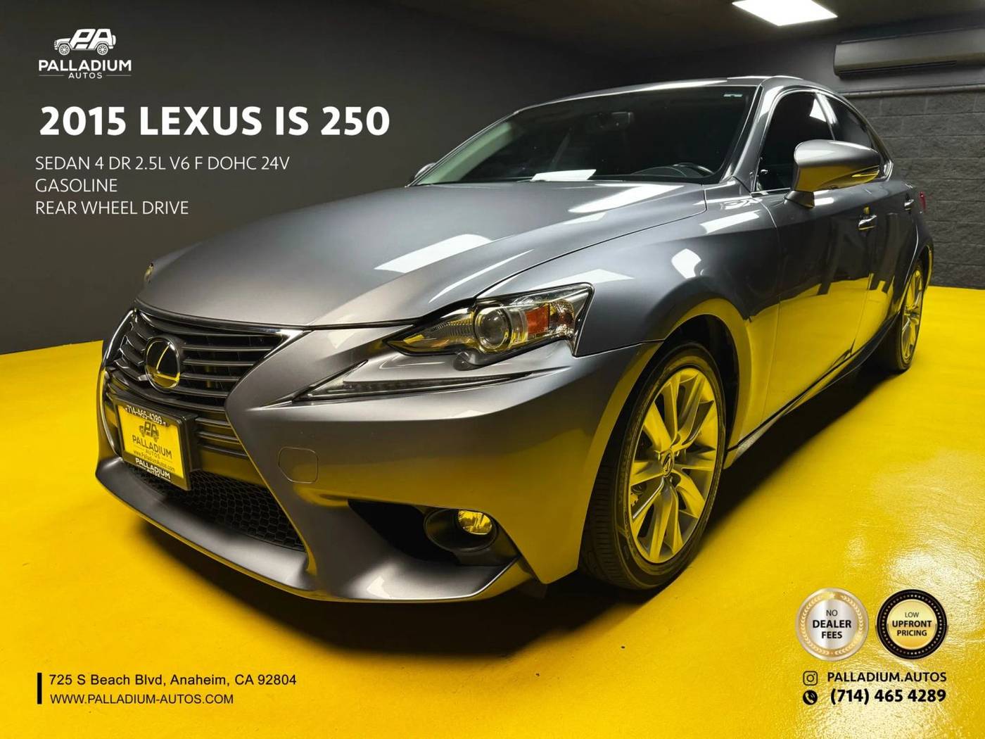 2015 Lexus IS IS 250 — Sedan — 105,984 mi — S Anaheim, CA