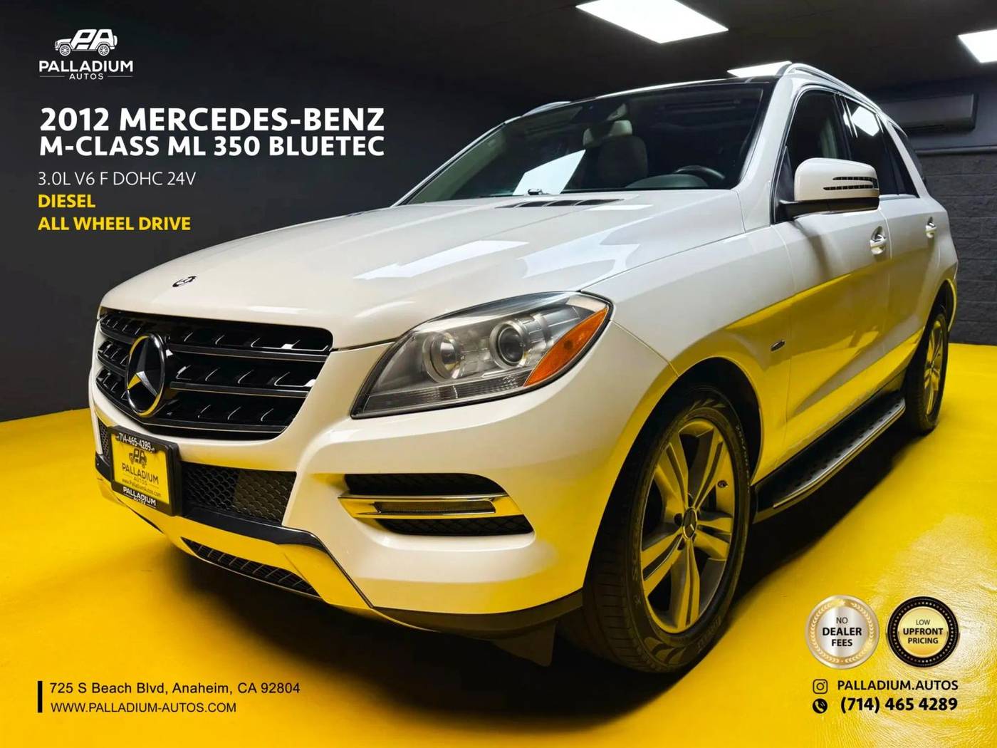 2012 Mercedes-Benz M-Class ML 350 — SUV — 113,821 mi — S Anaheim, CA
