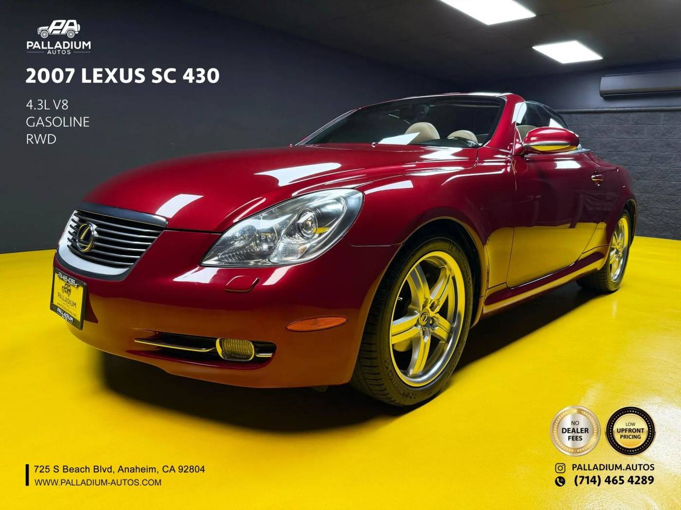 2007 Lexus SC 430 Base