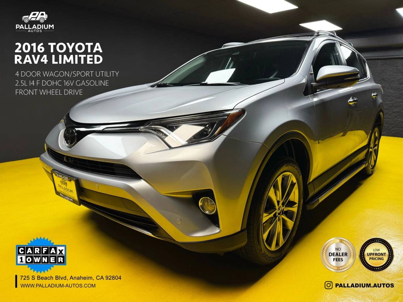2016 Toyota RAV4 Limited — SUV — 110,371 mi — S Anaheim, CA