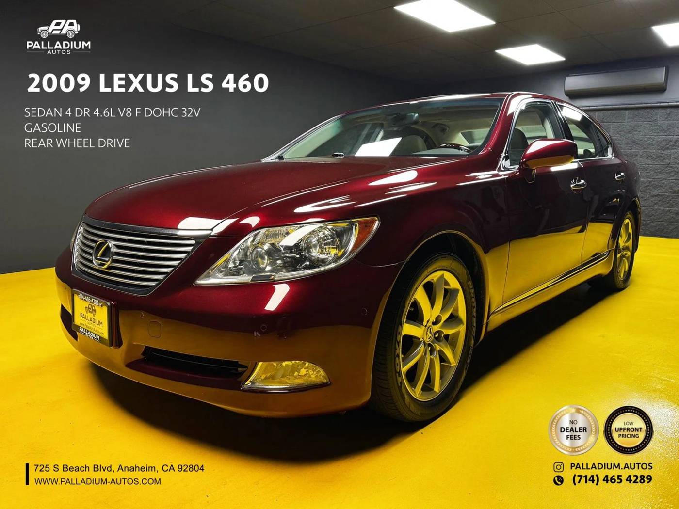 2009 Lexus LS LS 460 — Sedan — 127,623 mi — S Anaheim, CA