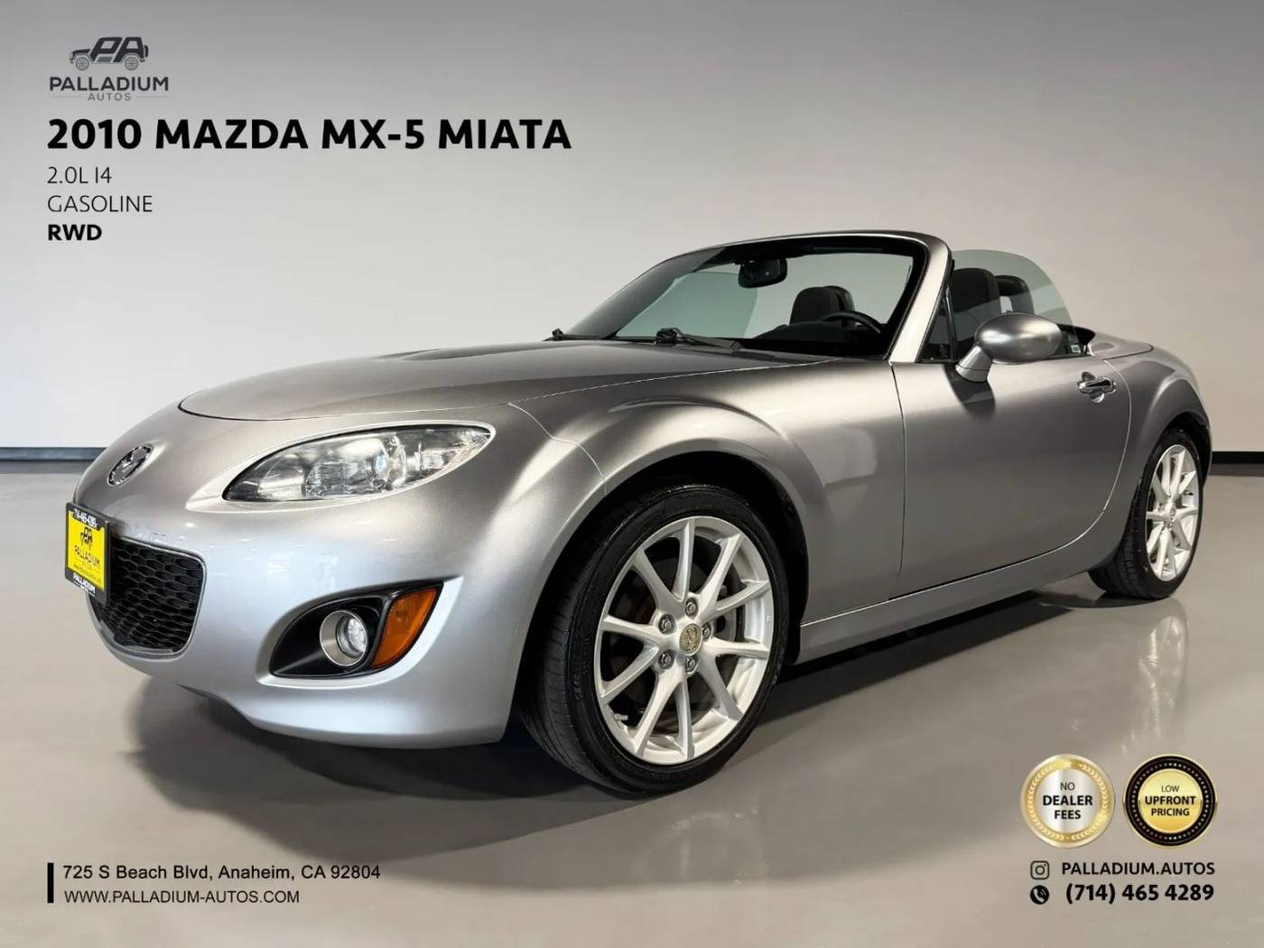 2010 Mazda MX-5 Miata Touring PRHT