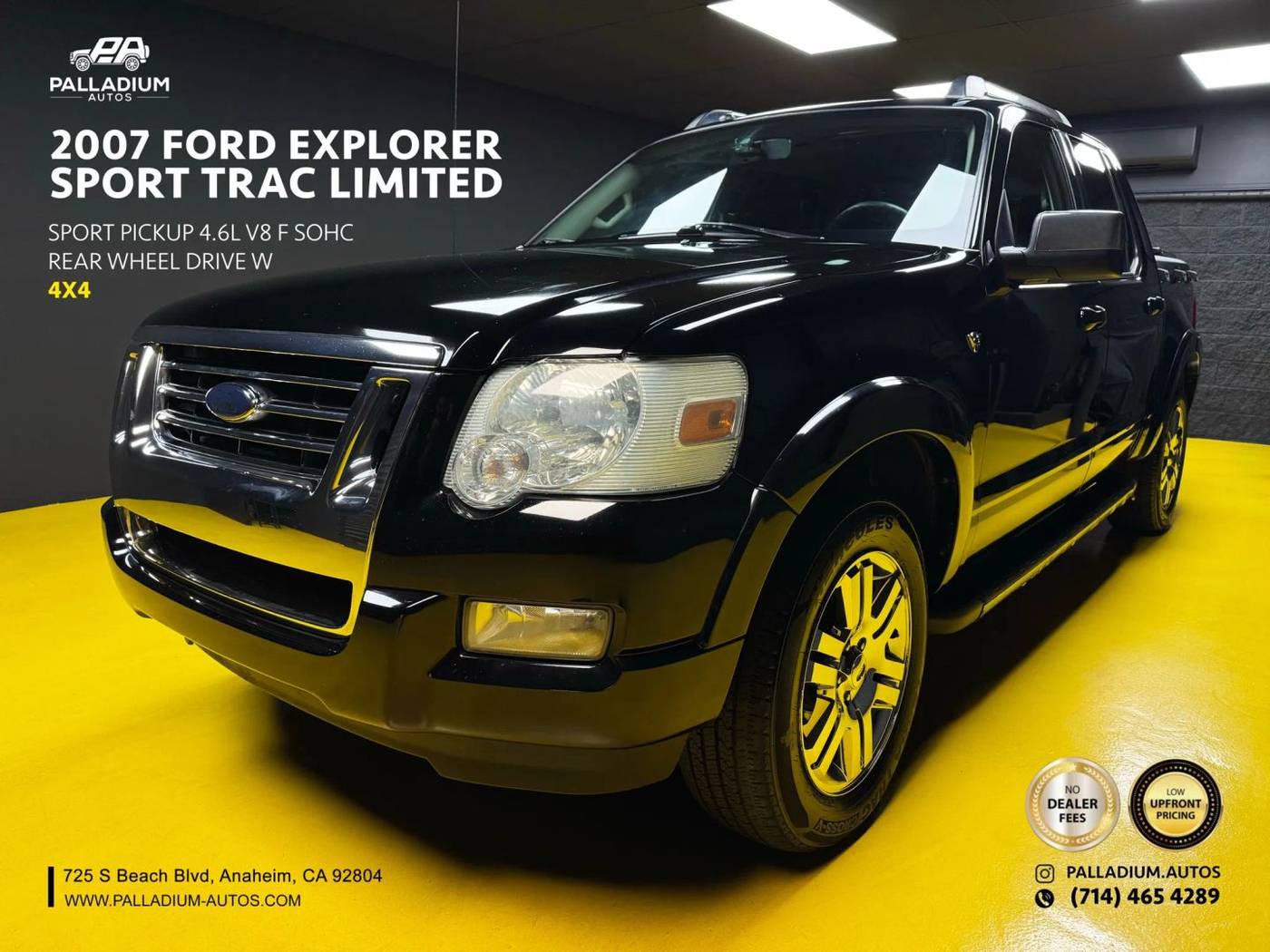 2007 Ford Explorer Sport Trac Limited — Pickup Truck — 82,578 mi — S Anaheim, CA