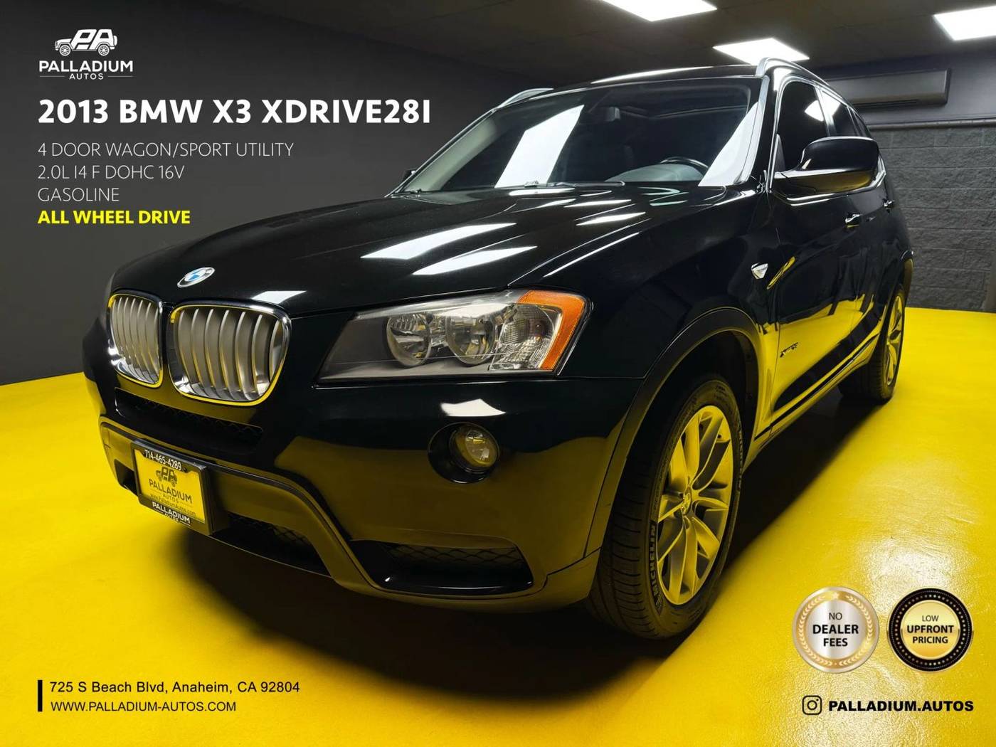 2013 BMW X3 28i — SUV — 118,206 mi — S Anaheim, CA