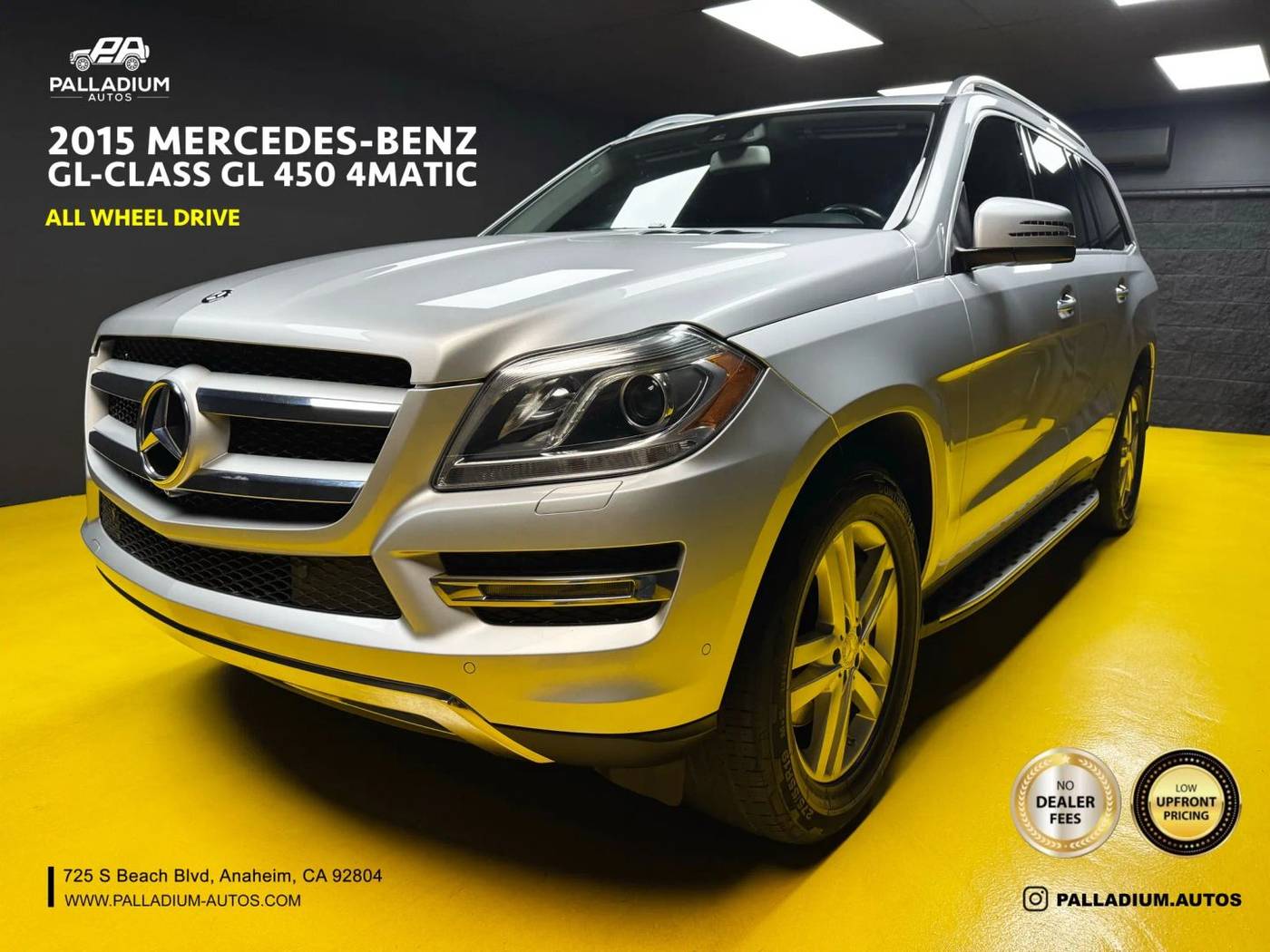 2015 Mercedes-Benz GL GL 450 — SUV — 100,004 mi — S Anaheim, CA
