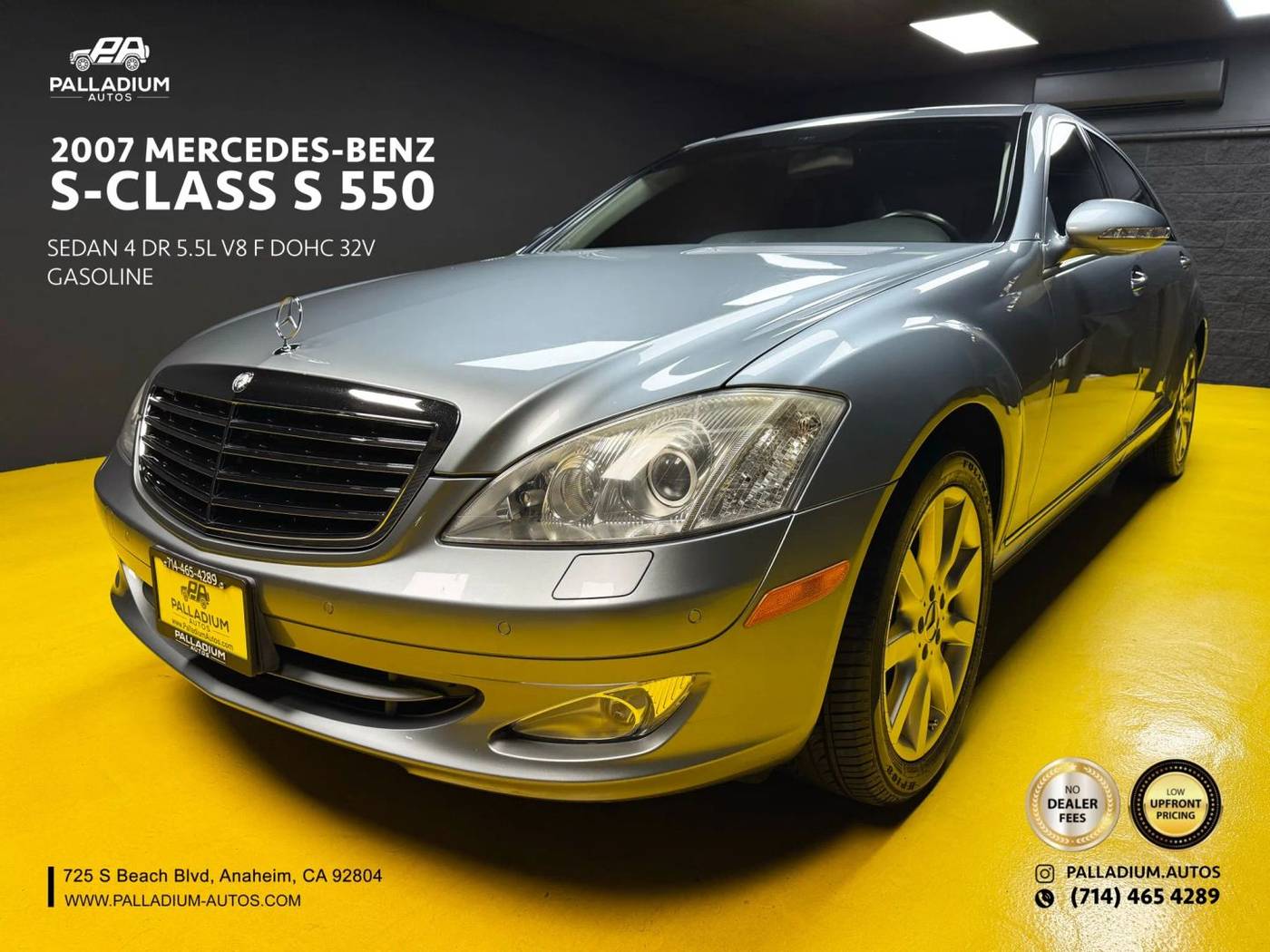 2007 Mercedes-Benz S-Class S 550 — Sedan — 81,997 mi — S Anaheim, CA