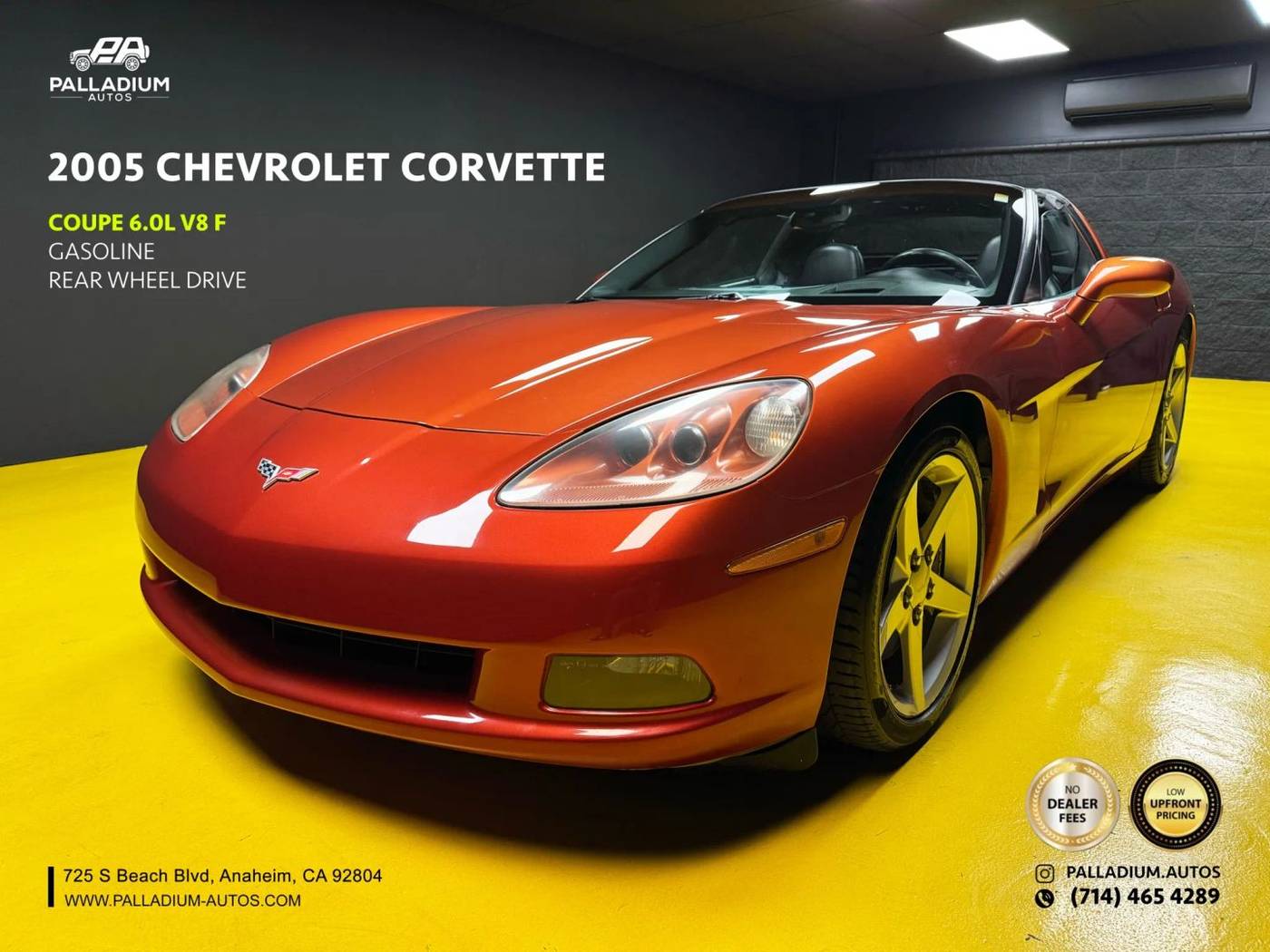 2005 Chevrolet Corvette Base — Coupe — 86,050 mi — S Anaheim, CA