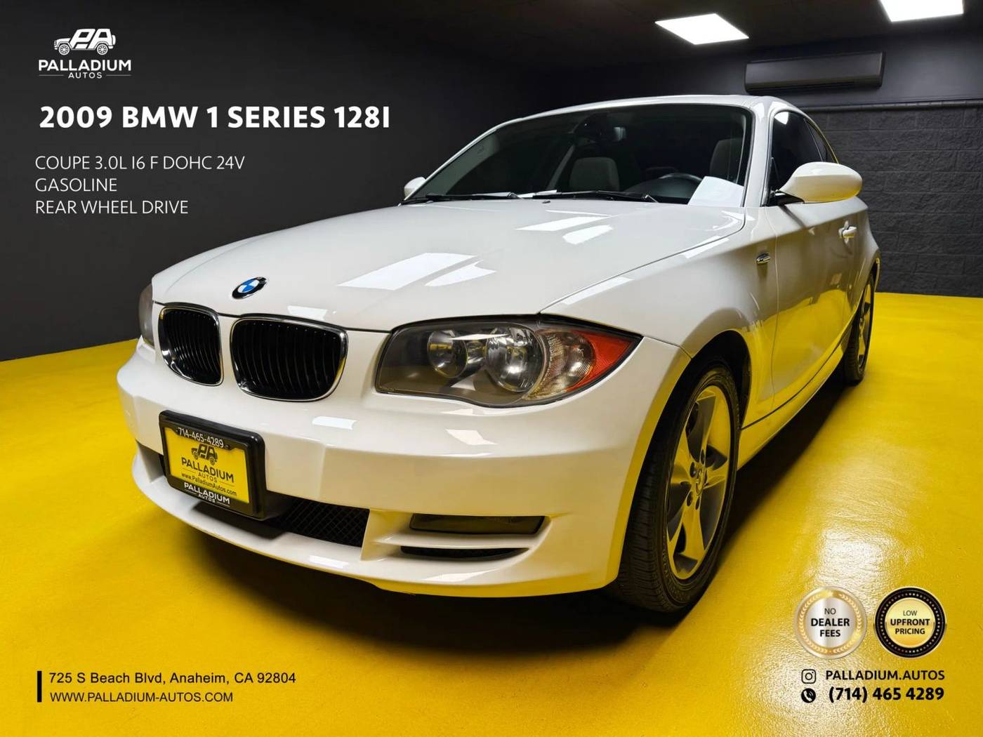 2009 BMW 1 Series 128i — Coupe — 53,861 mi — S Anaheim, CA