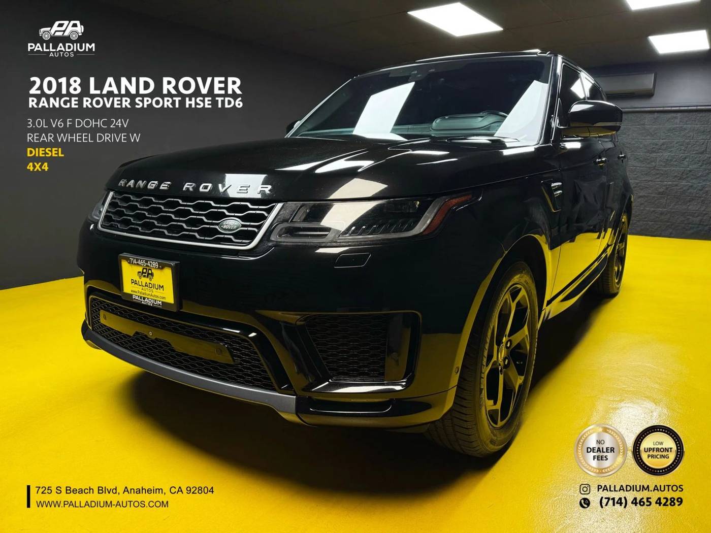 2018 Land Rover Range Rover Sport HSE — SUV — 82,277 mi — S Anaheim, CA