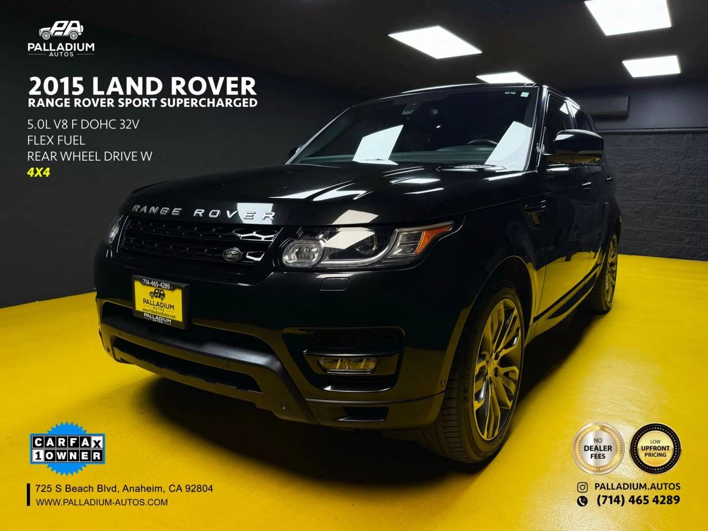 2015 Land Rover Range Rover Sport Supercharged — SUV — 80,553 mi — S Anaheim, CA