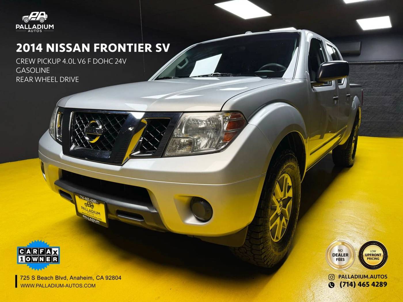 2014 Nissan Frontier SV — Pickup Truck — 107,484 mi — S Anaheim, CA