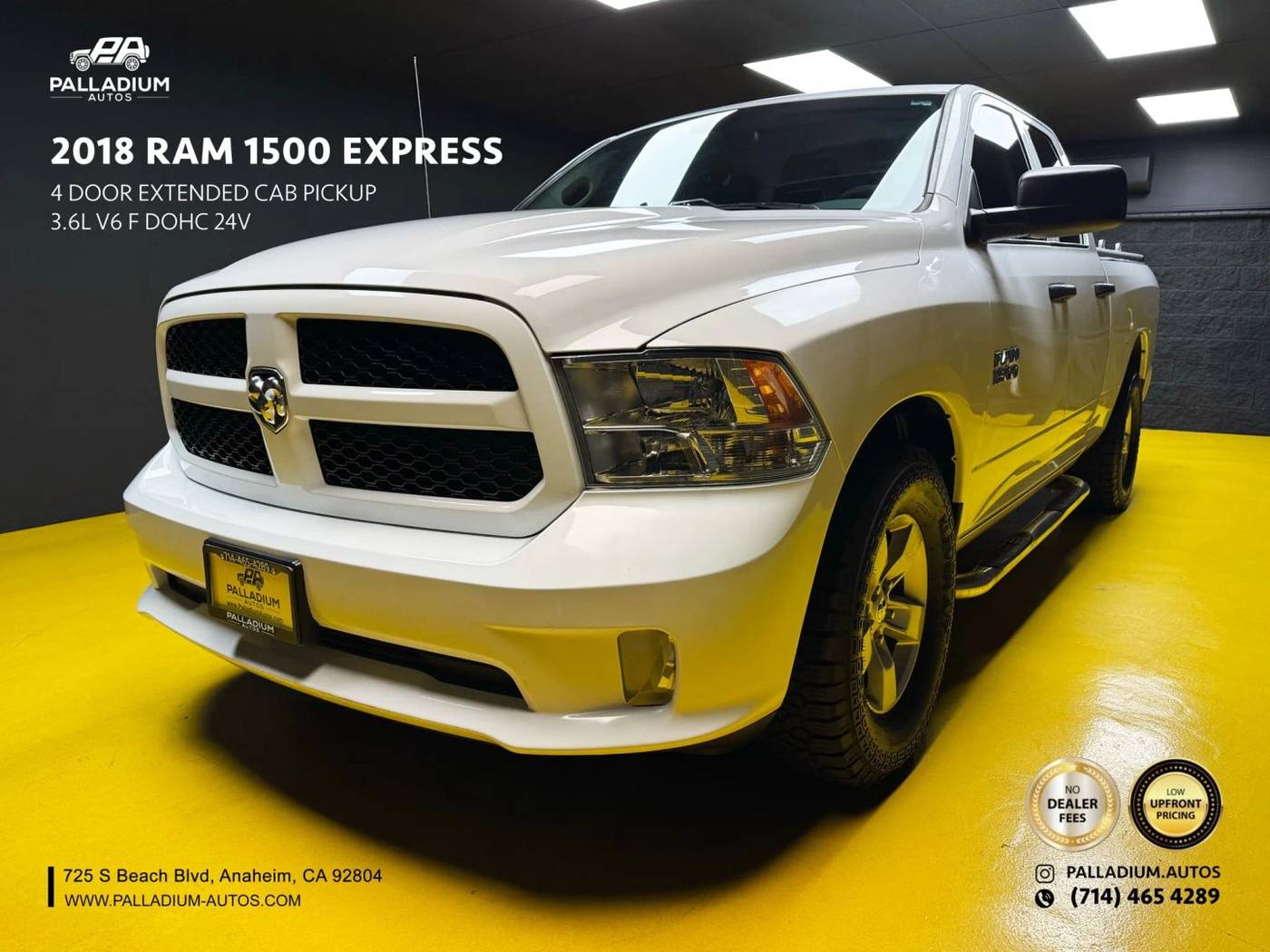 2018 Ram 1500 Express — Pickup Truck — 117,511 mi — S Anaheim, CA