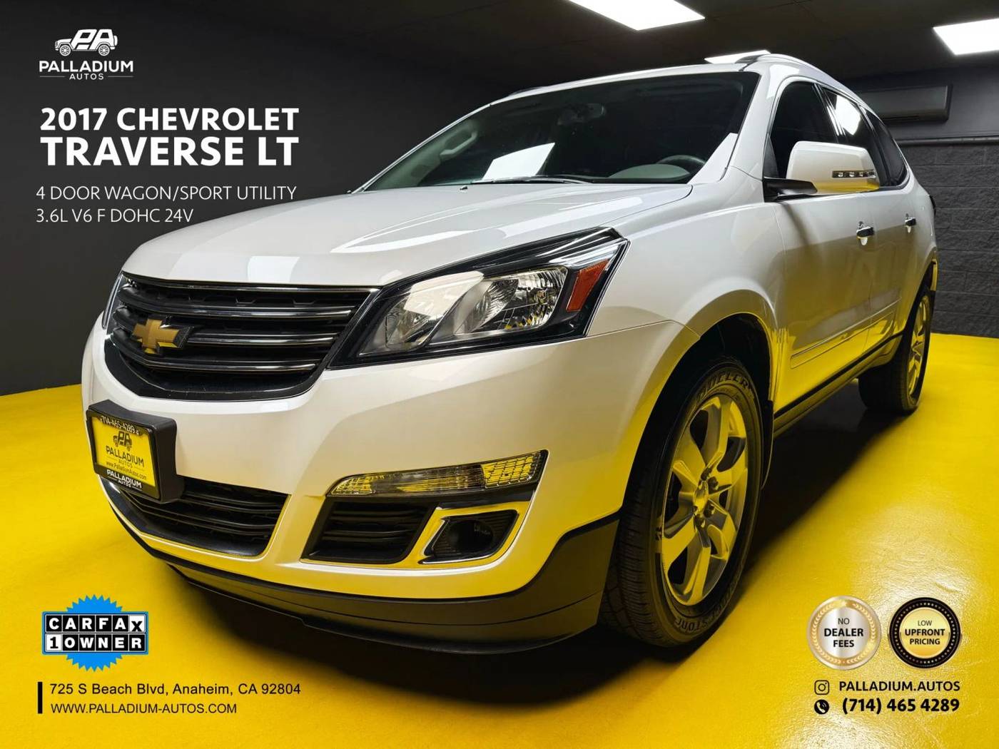 2017 Chevrolet Traverse LT — SUV — 108,322 mi — S Anaheim, CA