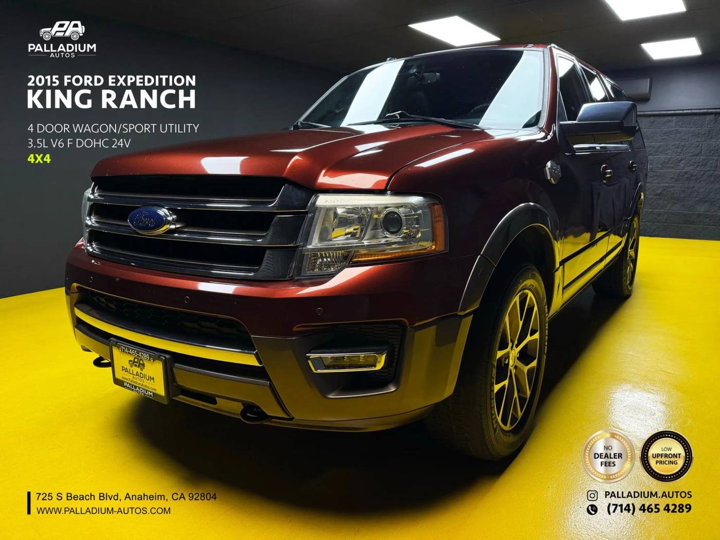 2015 Ford Expedition King Ranch — SUV — 116,243 mi — S Anaheim, CA