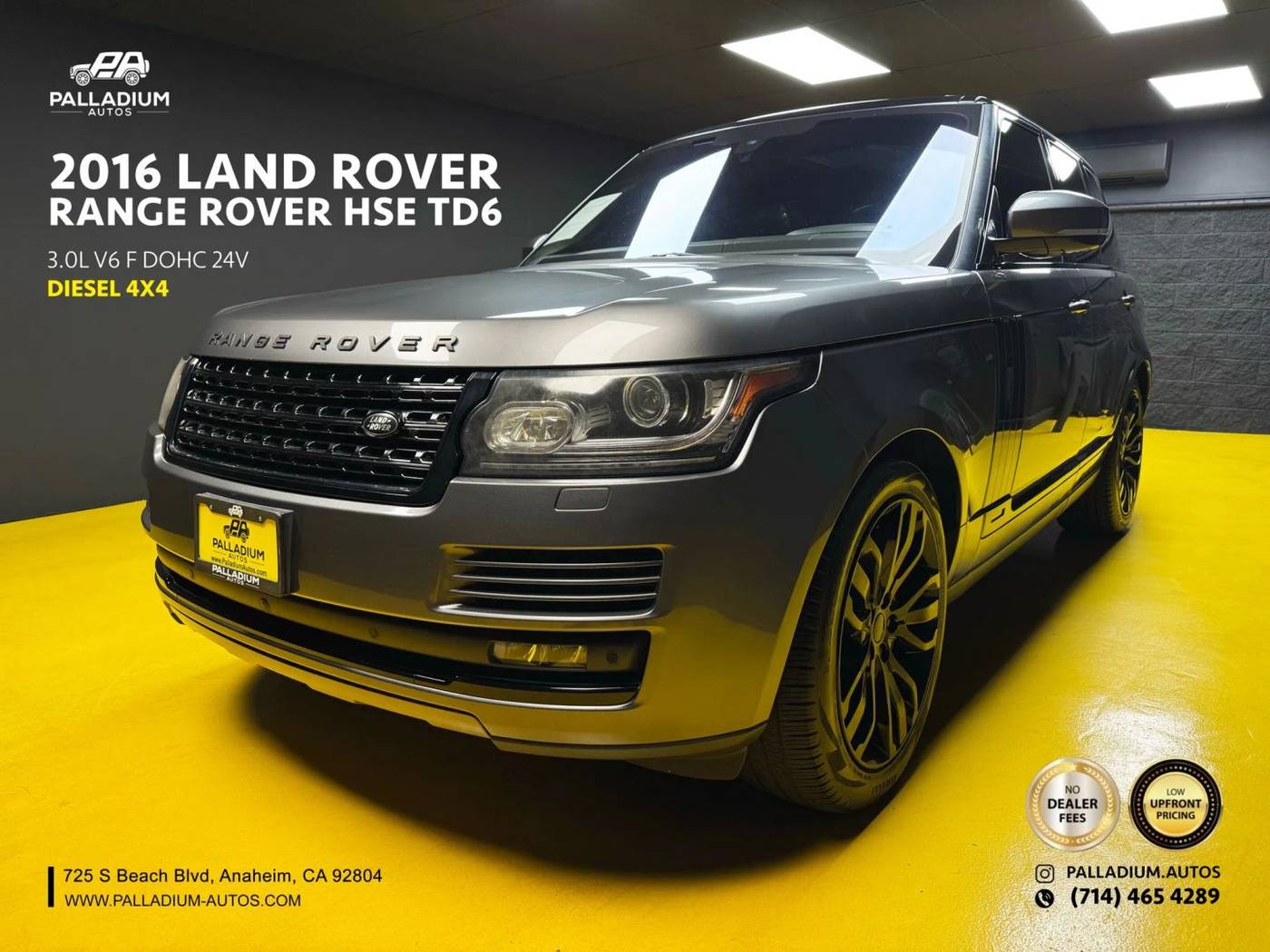2016 Land Rover Range Rover Diesel HSE — SUV — 101,953 mi — S Anaheim, CA