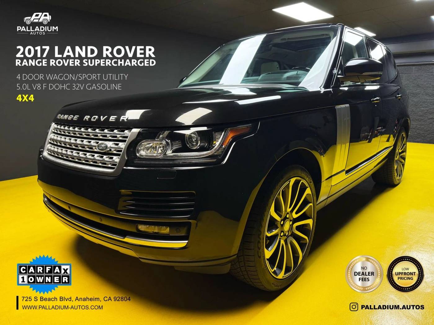 2017 Land Rover Range Rover Supercharged — SUV — 86,300 mi — S Anaheim, CA
