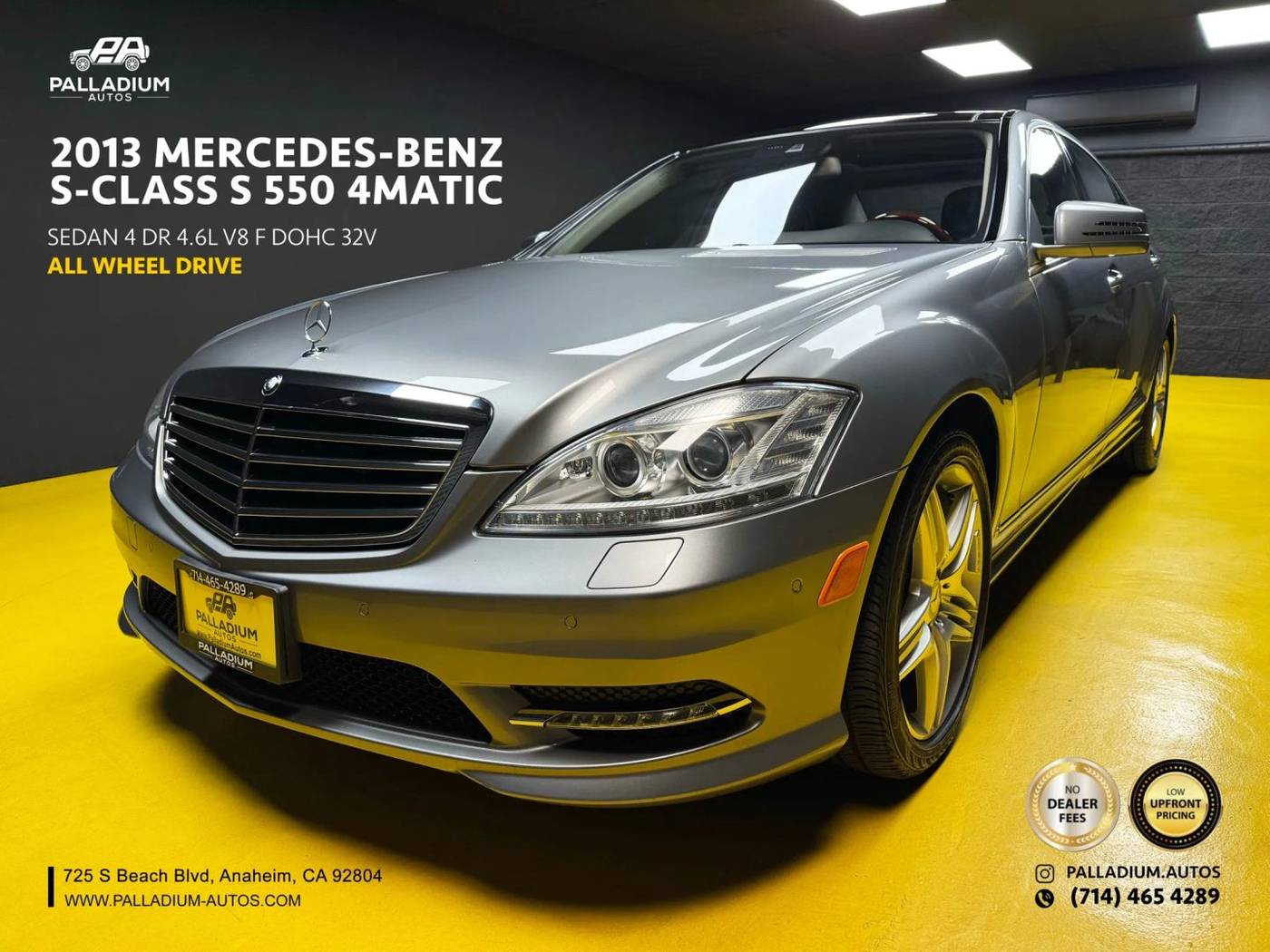 2013 Mercedes-Benz S-Class S 550 — Sedan — 42,322 mi — S Anaheim, CA