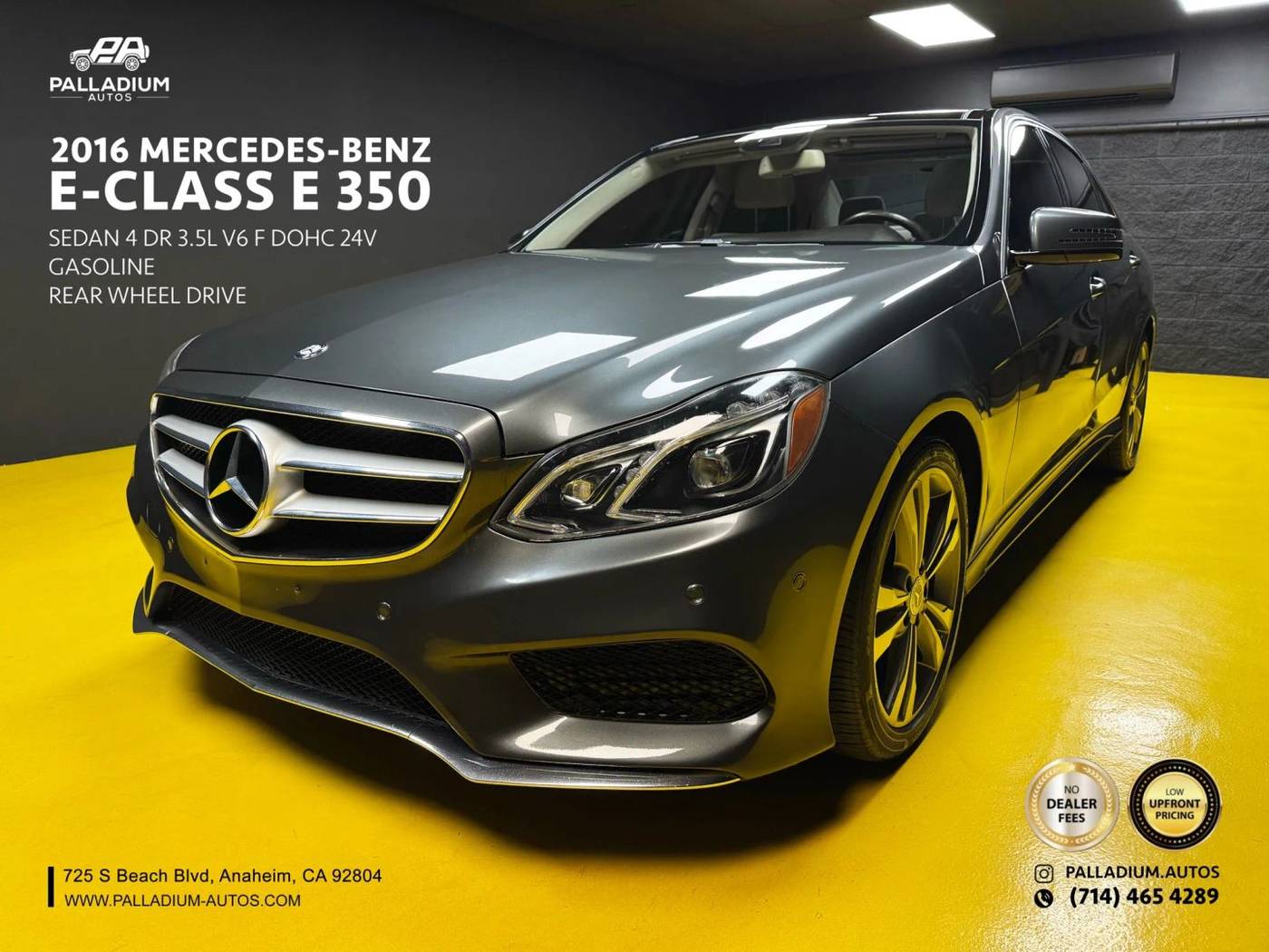 2016 Mercedes-Benz E-Class E 350 — Sedan — 118,605 mi — S Anaheim, CA