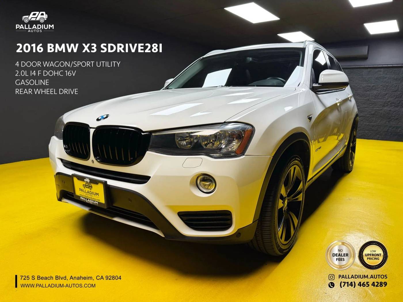 2016 BMW X3 28i — SUV — 79,500 mi — S Anaheim, CA