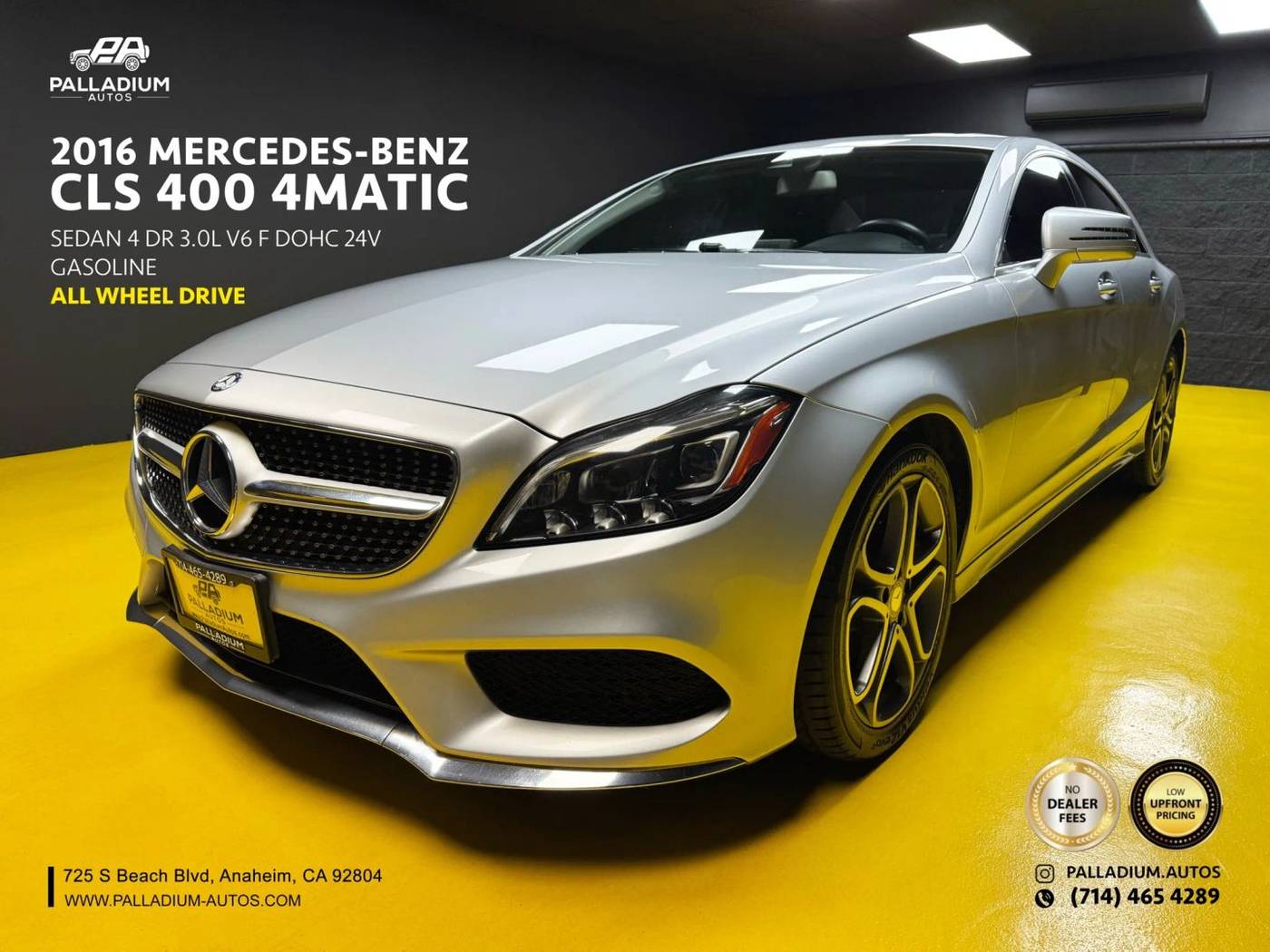 2016 Mercedes-Benz CLS CLS 400 — Sedan — 105,526 mi — S Anaheim, CA