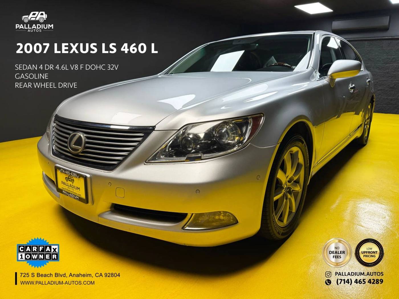 2007 Lexus LS LS 460 — Sedan — 129,724 mi — S Anaheim, CA