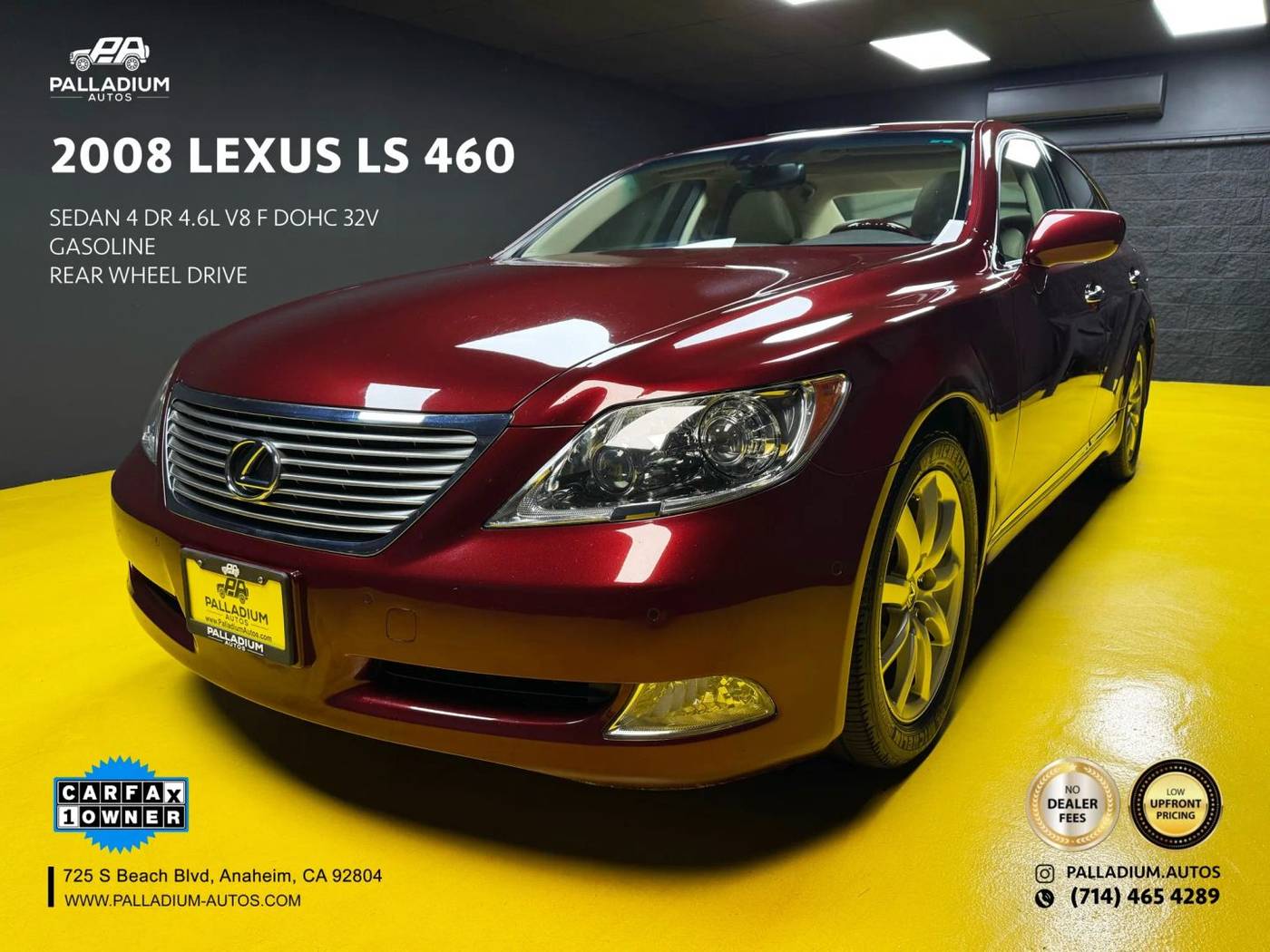 2008 Lexus LS LS 460 — Sedan — 132,077 mi — S Anaheim, CA