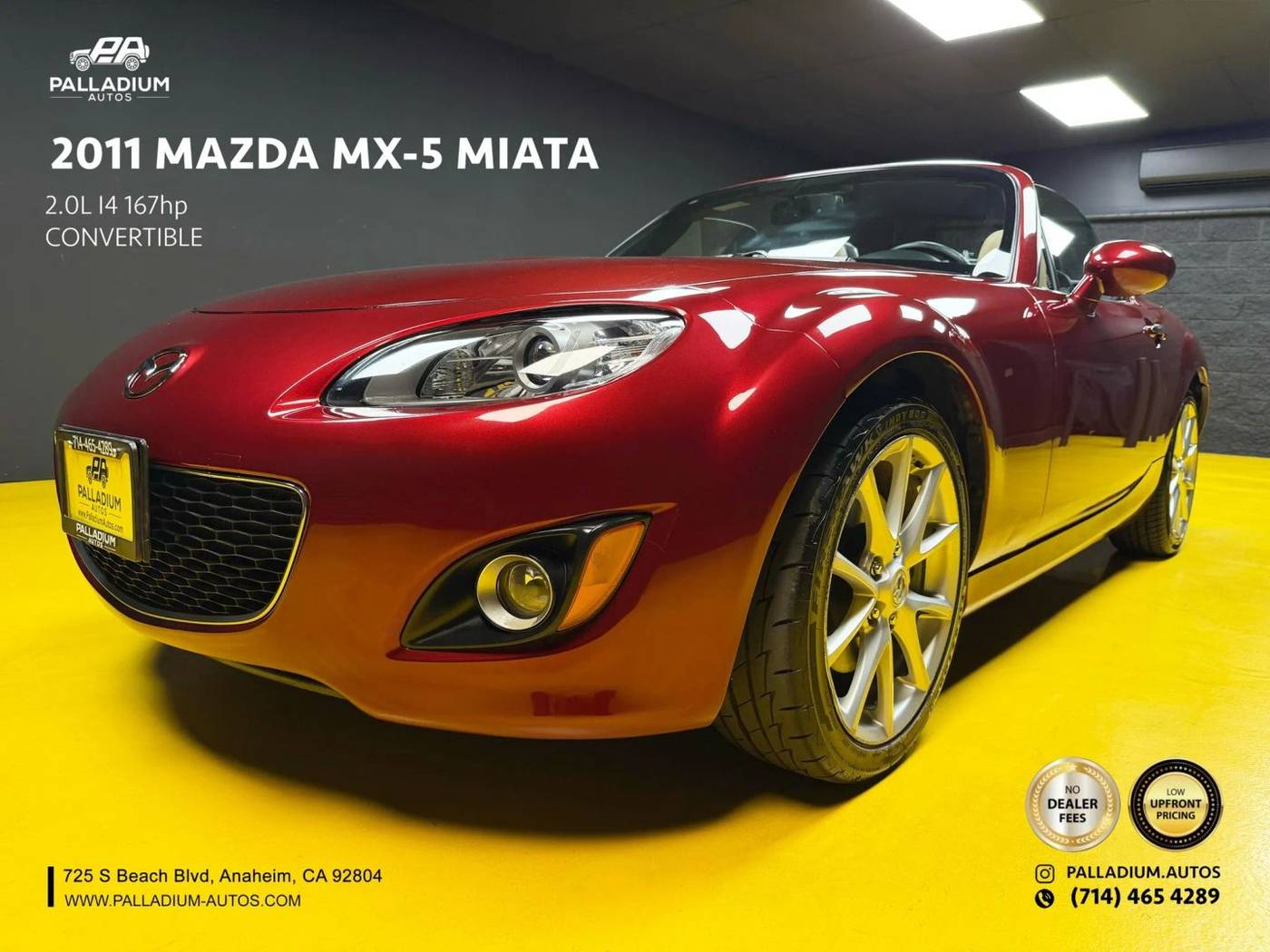 2011 Mazda MX-5 Miata Grand Touring PRHT