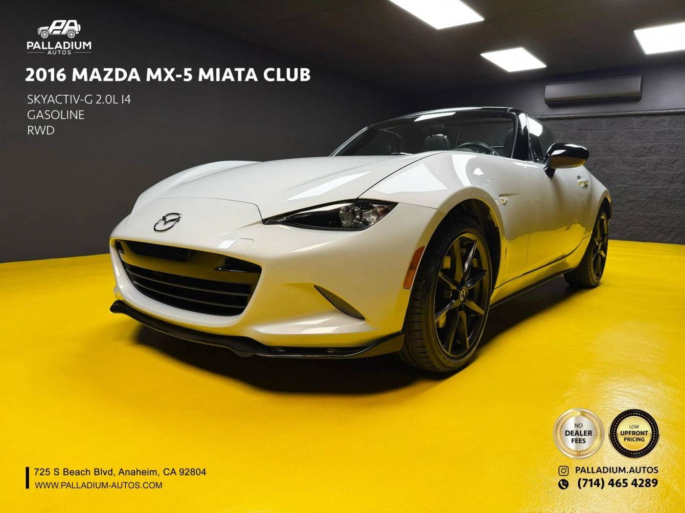 2016 Mazda MX-5 Miata Club