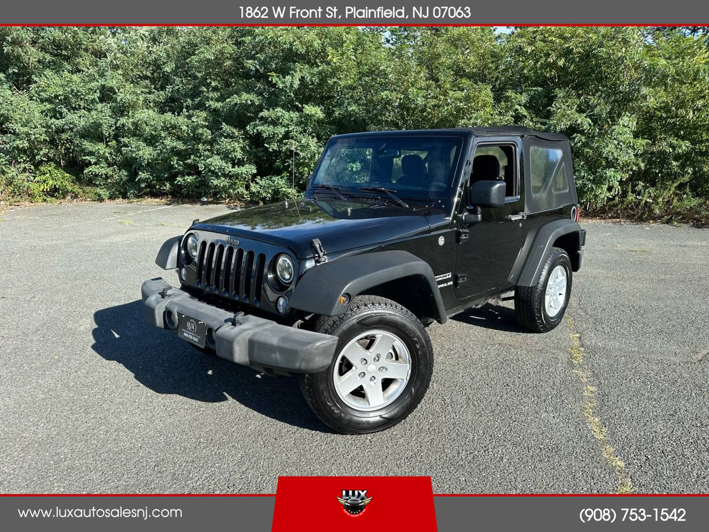 2016 Jeep Wrangler Sport — SUV — 108,503 mi — Plainfield, NJ