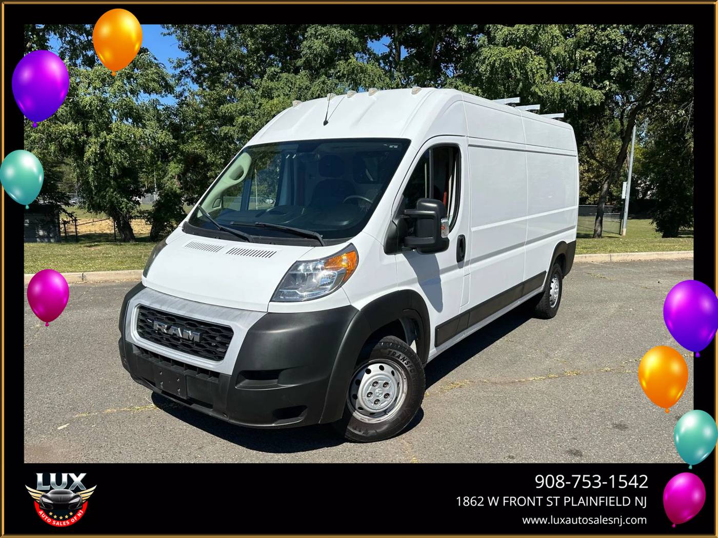 2019 Ram ProMaster Cargo Van 2500 — Cargo Van — 91,451 mi — Plainfield, NJ