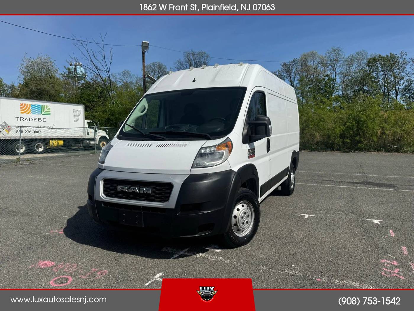 2019 Ram ProMaster Cargo Van 2500 — Cargo Van — 101,241 mi — Plainfield, NJ