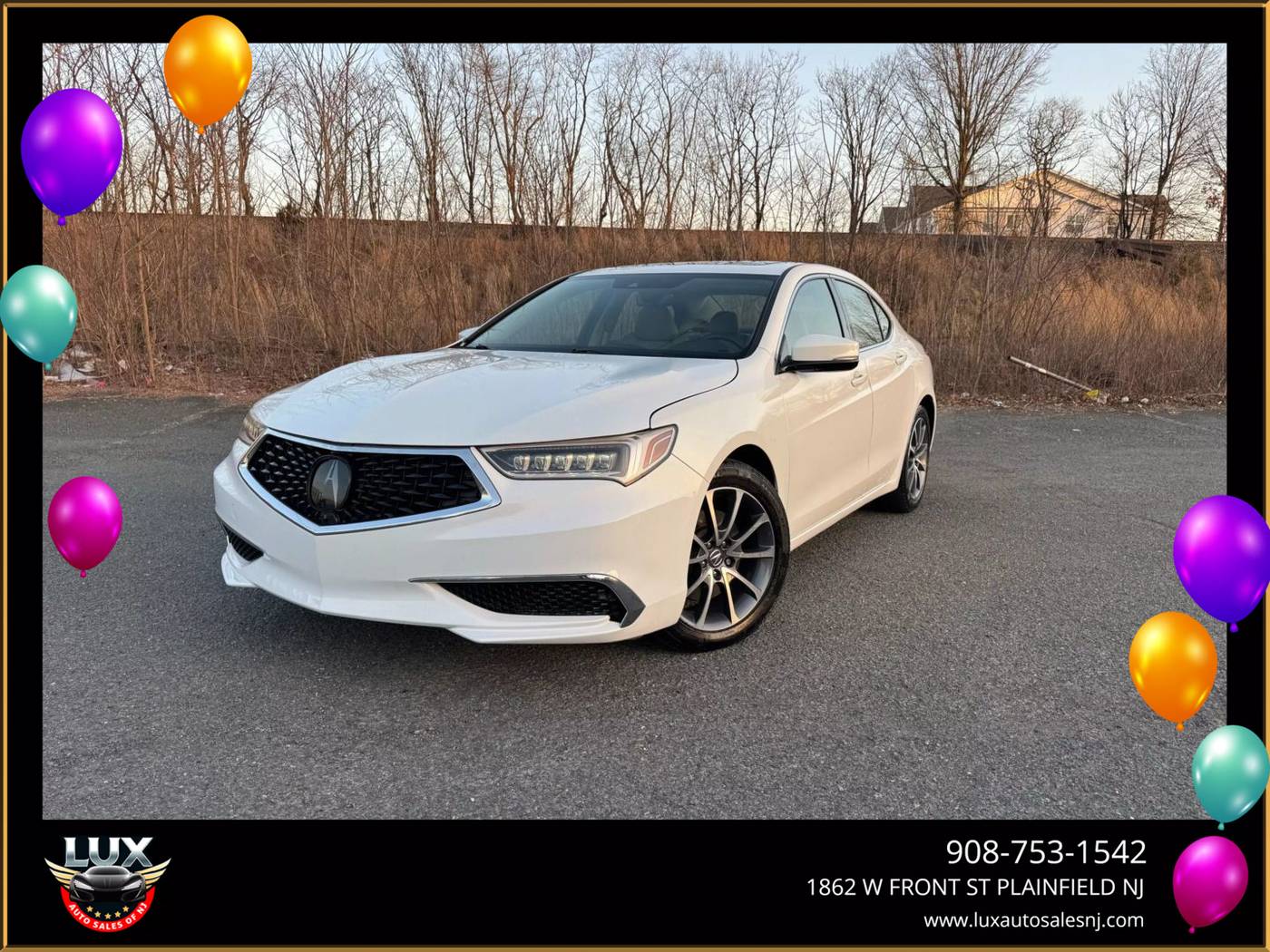 2018 Acura TLX Standard — Sedan — 80,399 mi — Plainfield, NJ