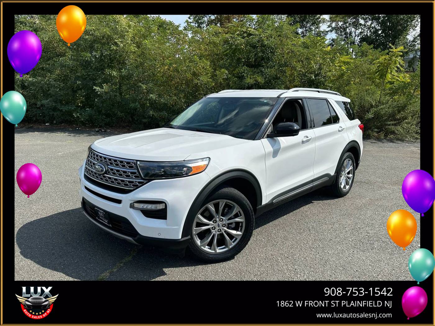2022 Ford Explorer Limited — SUV — 98,521 mi — Plainfield, NJ