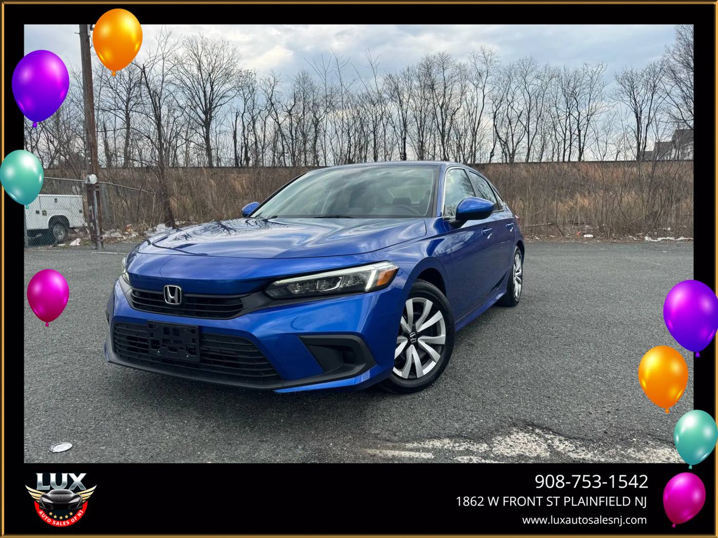 2022 Honda Civic LX — Sedan — 47,251 mi — Plainfield, NJ