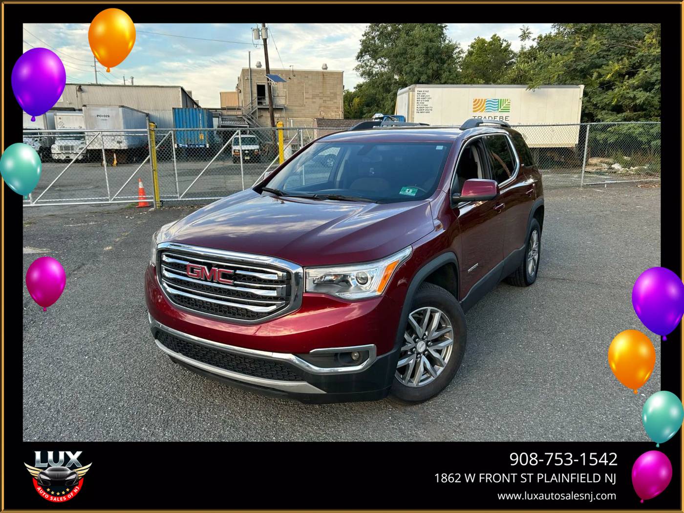 2017 GMC Acadia SLE — SUV — 107,231 mi — Plainfield, NJ