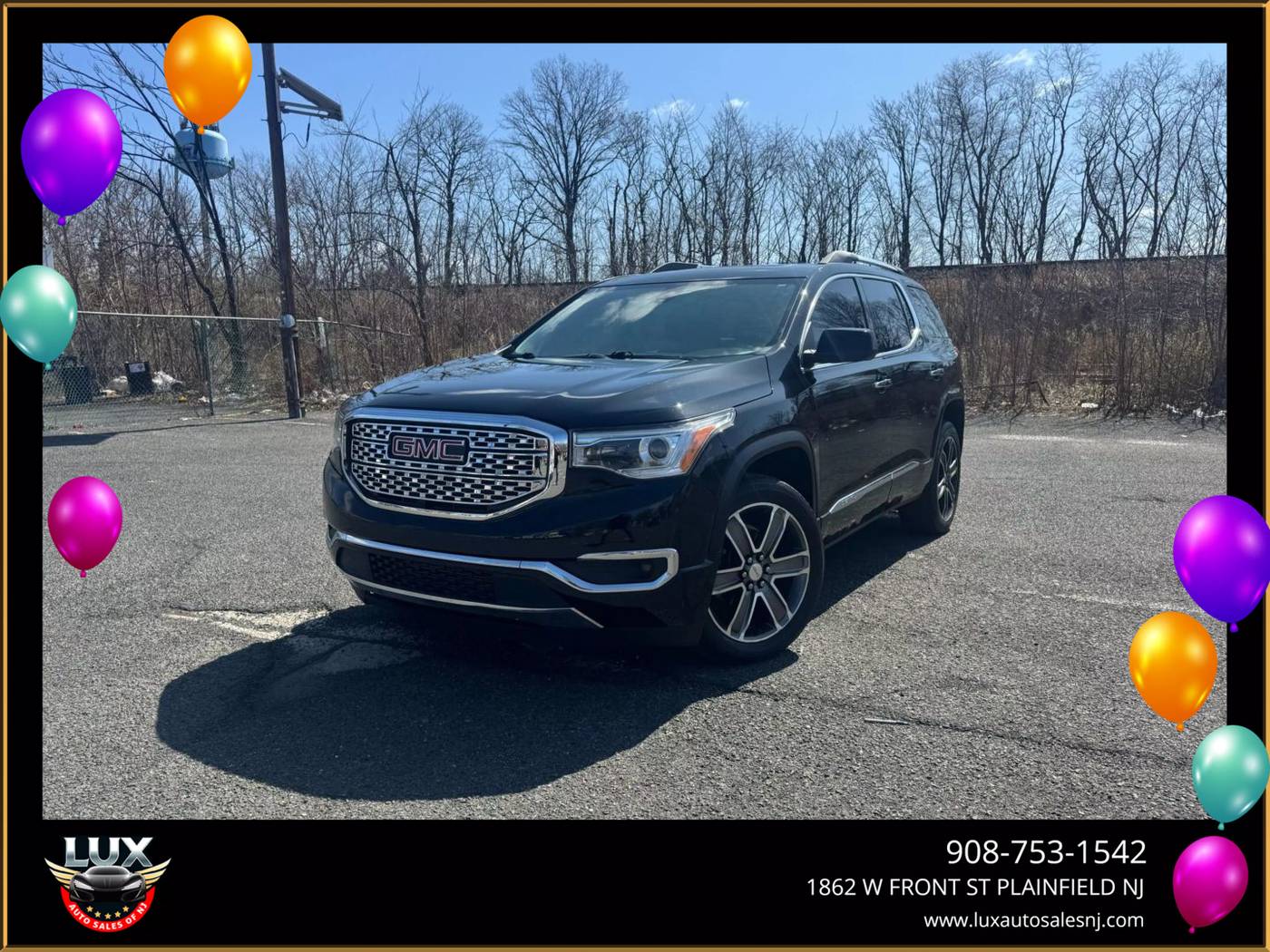 2017 GMC Acadia Denali — SUV — 56,150 mi — Plainfield, NJ