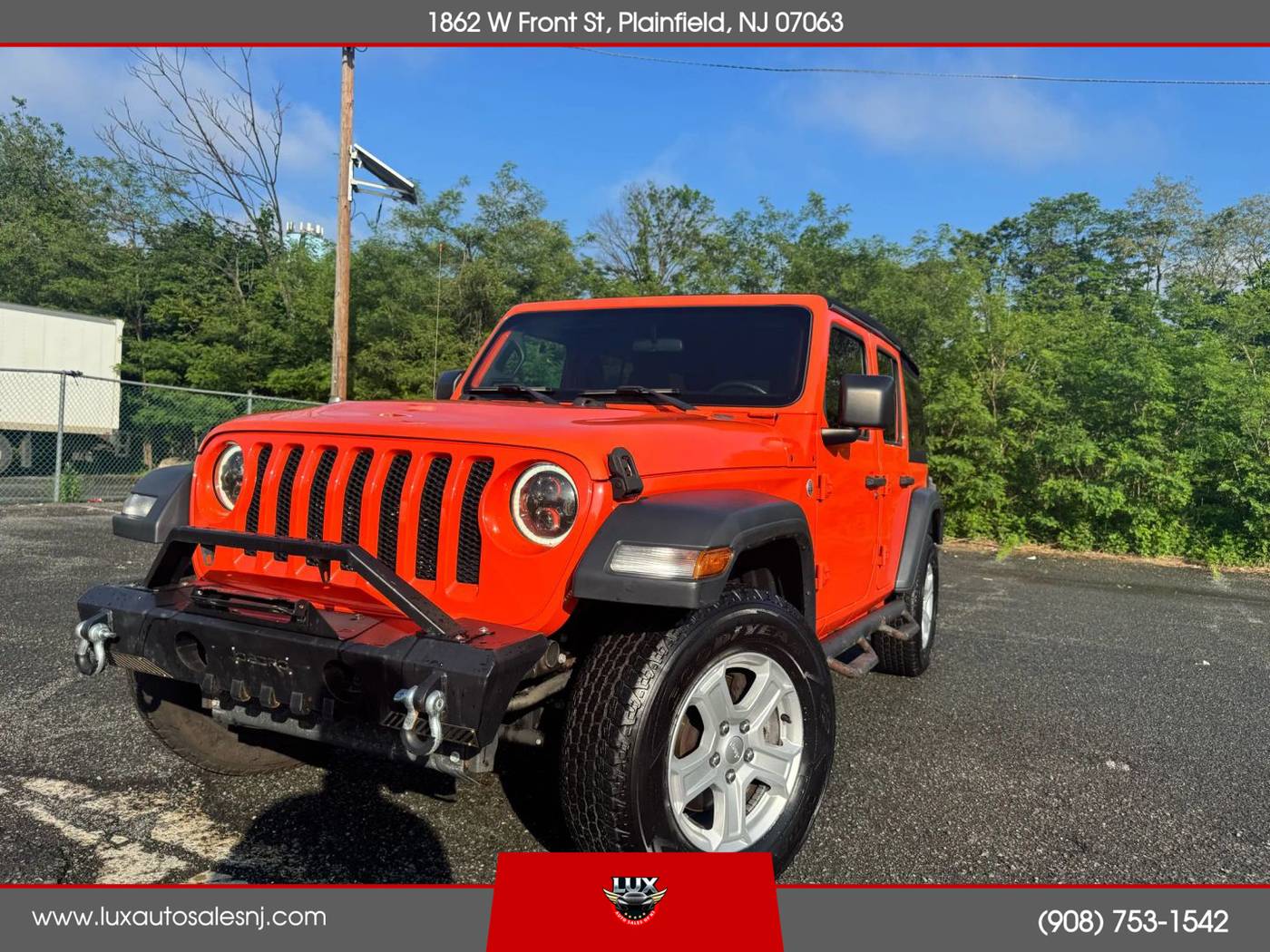 2018 Jeep Wrangler Sport S — SUV — 85,997 mi — Plainfield, NJ