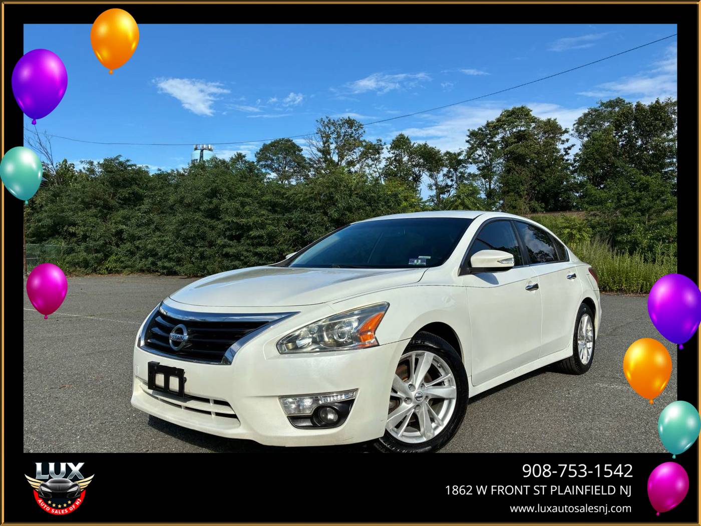 2013 Nissan Altima 2.5 SL — Sedan — 121,764 mi — Plainfield, NJ