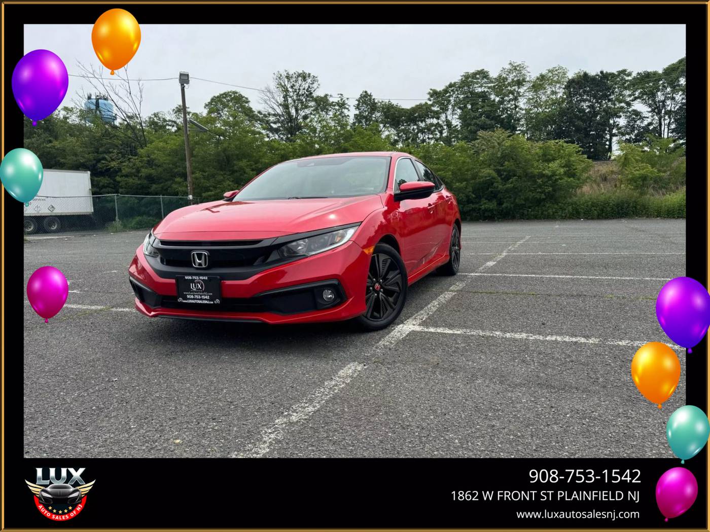 2021 Honda Civic Sport — Sedan — 55,867 mi — Plainfield, NJ