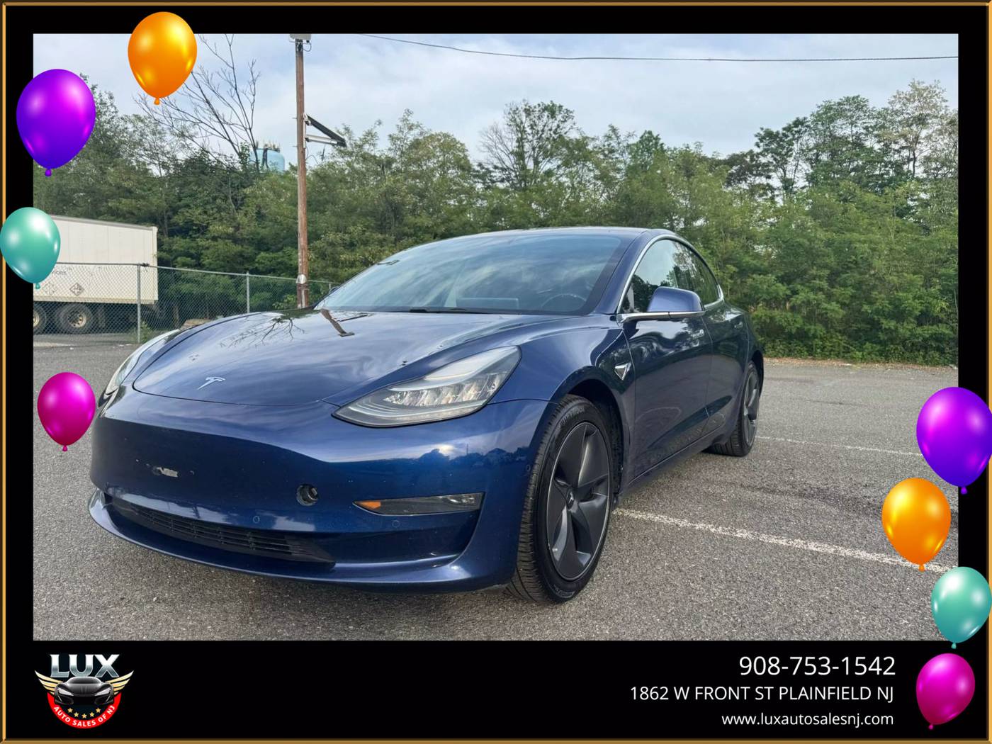 2018 Tesla Model 3 Long Range — Sedan — 90,805 mi — Plainfield, NJ