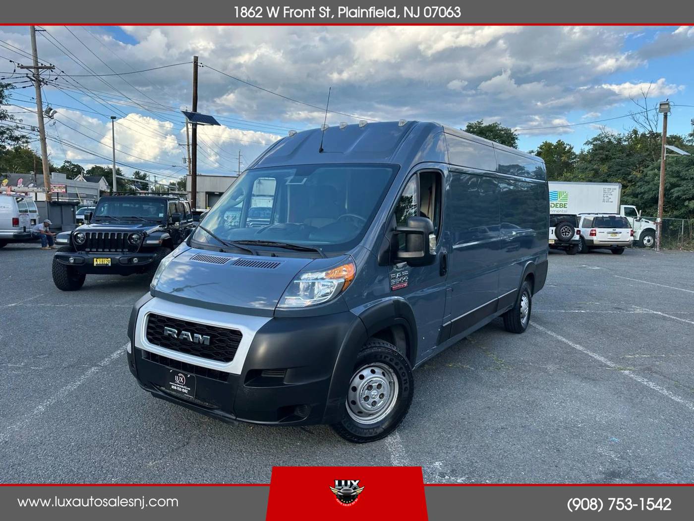 2020 Ram ProMaster Cargo Van 3500 — Cargo Van — 92,579 mi — Plainfield, NJ