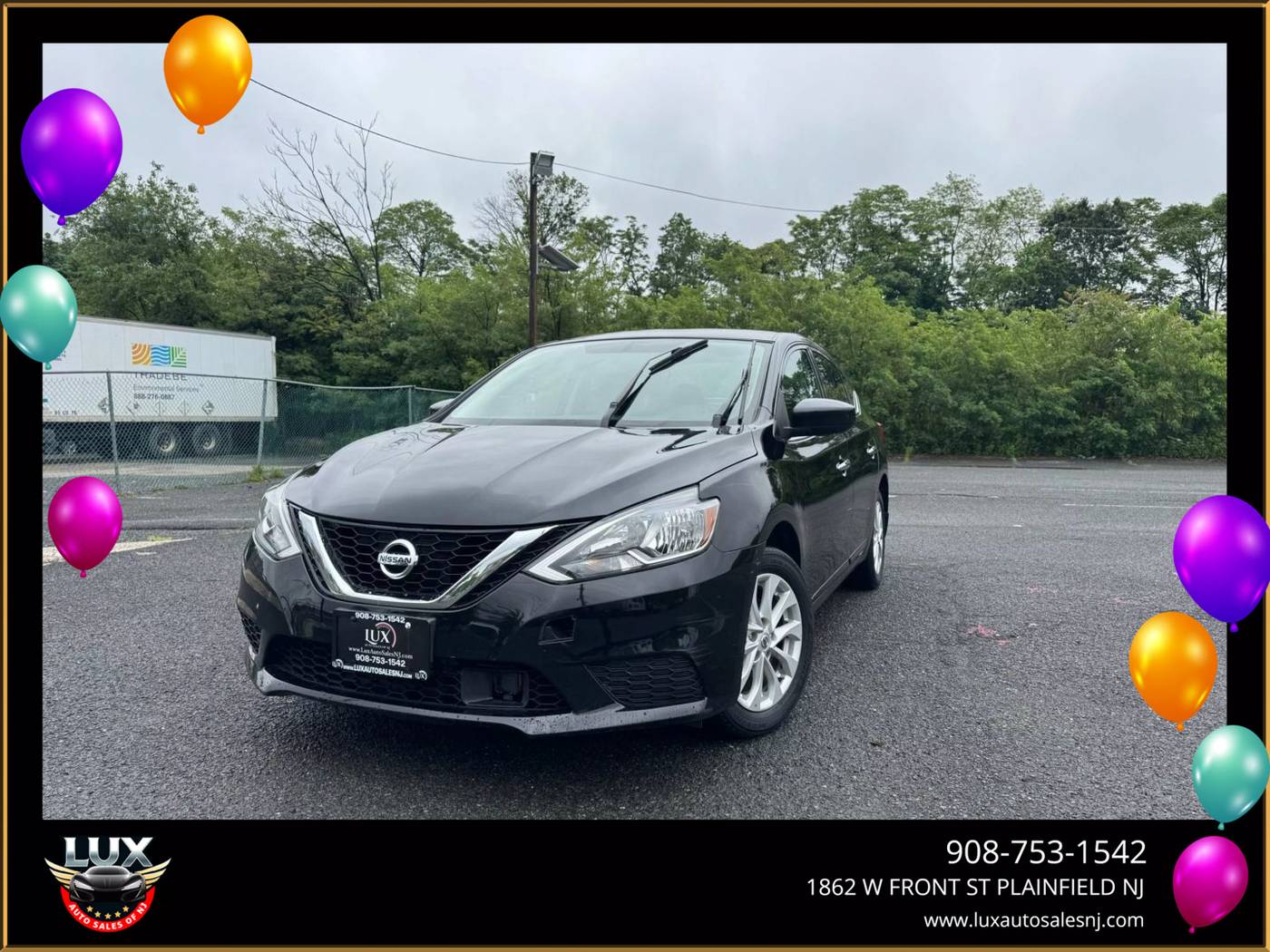 2019 Nissan Sentra SV — Sedan — 82,265 mi — Plainfield, NJ