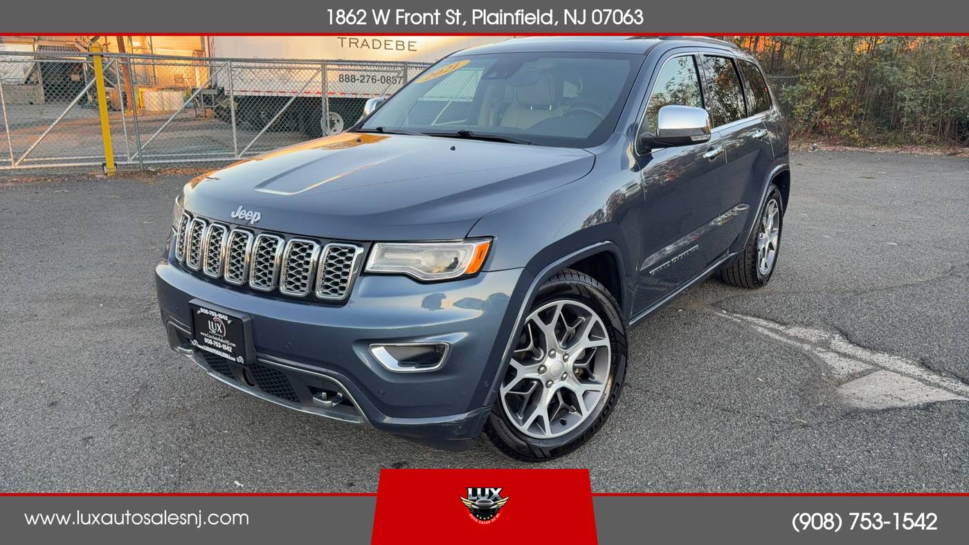 2021 Jeep Grand Cherokee WK Overland — SUV — 112,249 mi — Plainfield, NJ