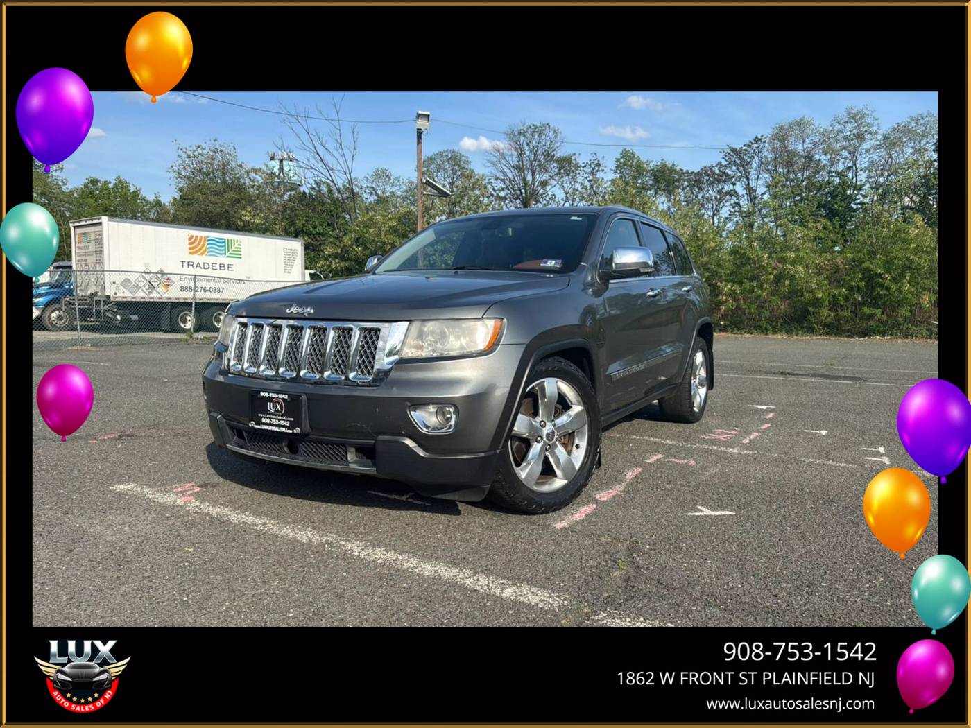 2012 Jeep Grand Cherokee Overland Summit — SUV — 174,095 mi — Plainfield, NJ