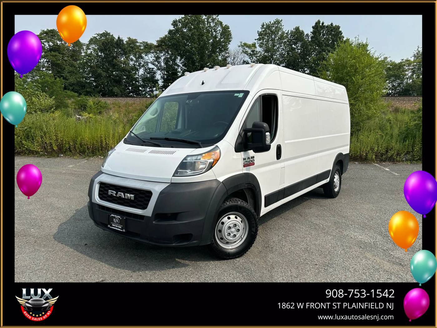 2021 Ram ProMaster Cargo Van 2500 — Cargo Van — 52,038 mi — Plainfield, NJ