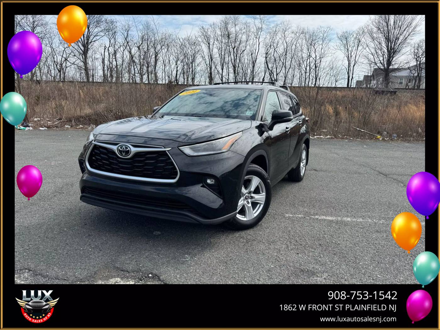 2021 Toyota Highlander LE — SUV — 20,724 mi — Plainfield, NJ