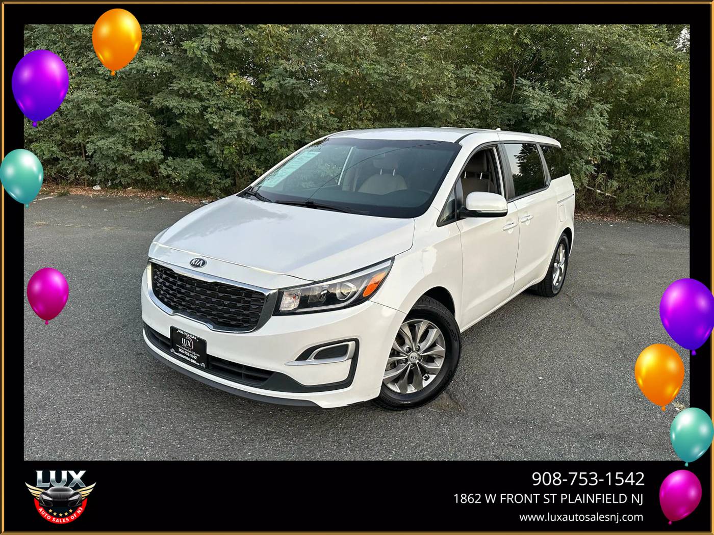 2019 Kia Sedona LX — Minivan — 70,321 mi — Plainfield, NJ