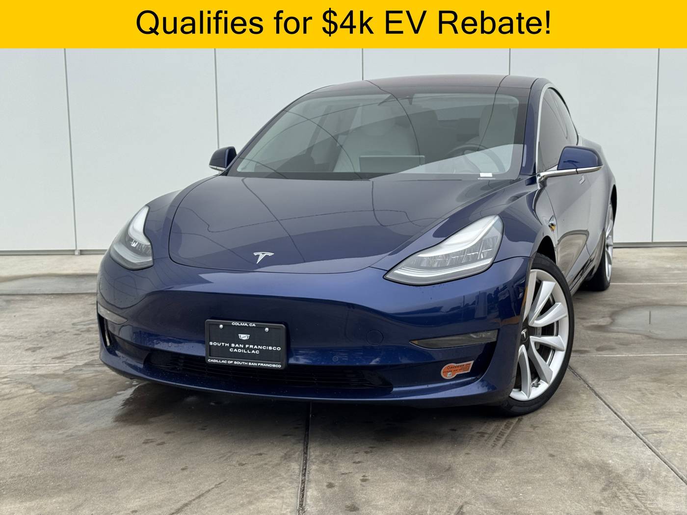 2018 Tesla Model 3 Long Range — Sedan — 46,534 mi — Colma, CA