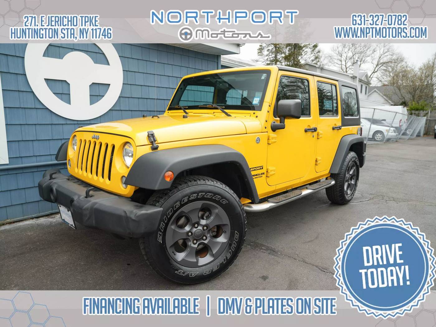 2015 Jeep Wrangler Sport — SUV — 116,563 mi — Huntington Station, NY